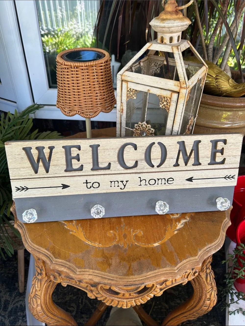 Welcome to My Home Wall Sign
